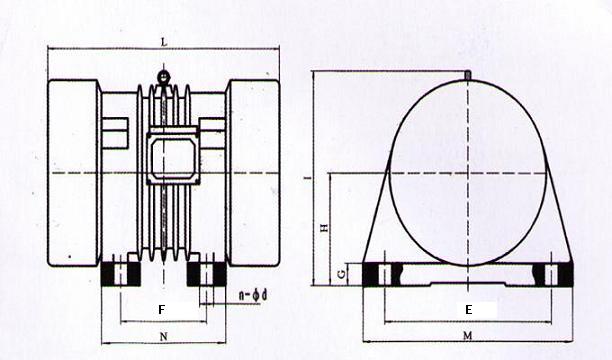 TZDC振動電機(jī)型號參數(shù)對照表